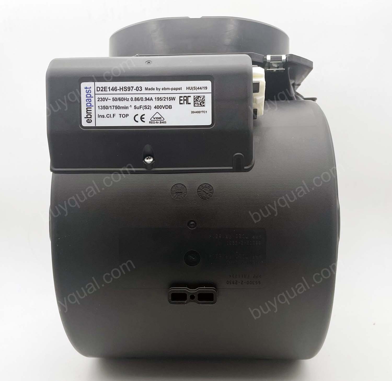 Ebmpapst D2E146-HS97-03 230V 0.86/0.94A 95/215W Cooling Fan - Original New