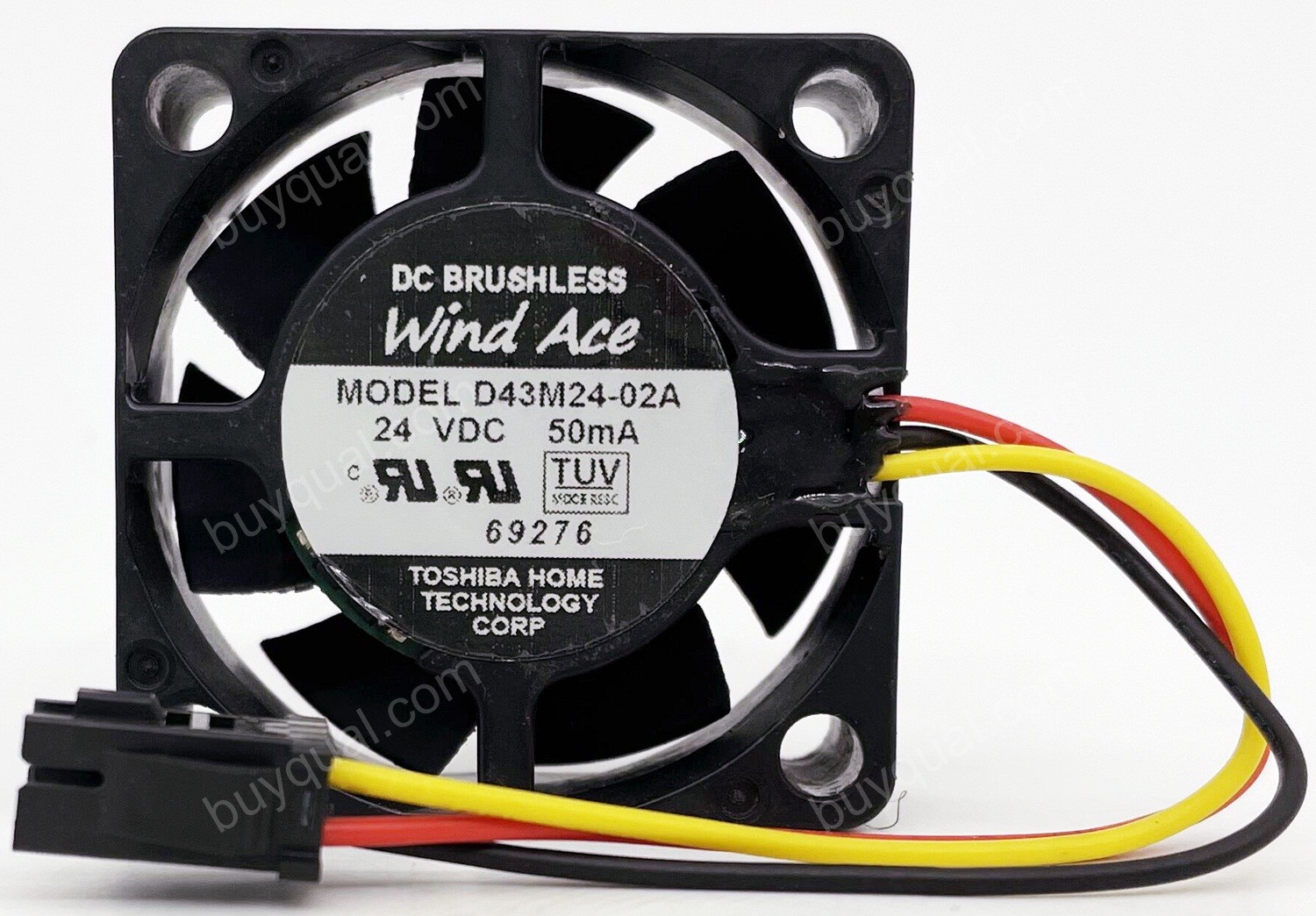 TOSHIBA D43M24-02A 24V 50MA 3wires Cooling Fan