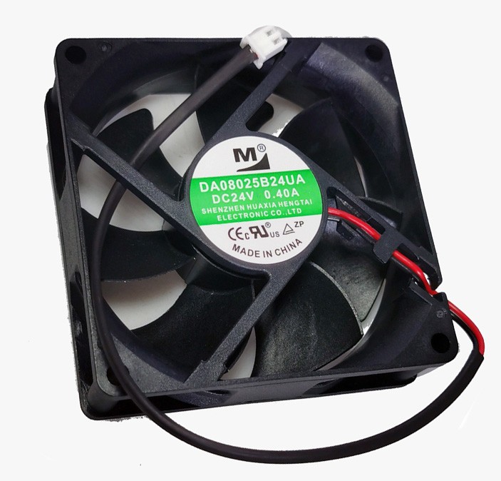 M DA08025B24UA 24V 0.4A 2wires Cooling Fan 