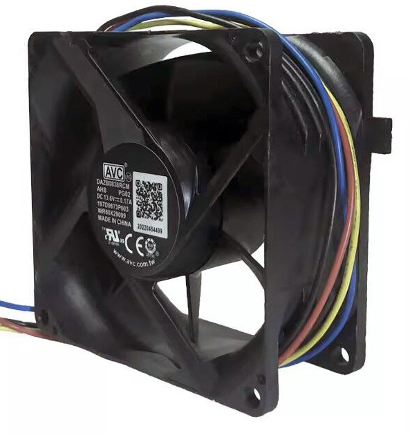 AVC DAZB0838RCM 13.6V 0.17A 3wires Cooling Fan 