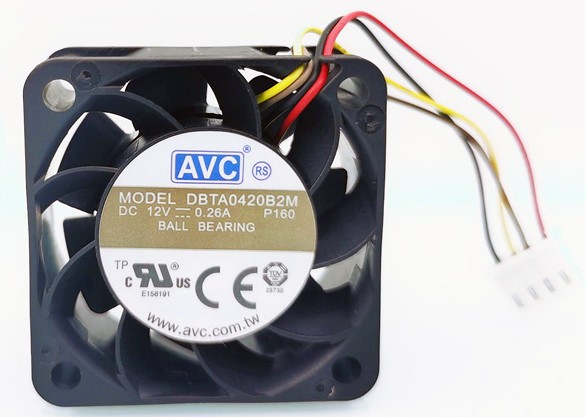 AVC DBTA0420B2M 12V 0.26A 4wires Cooling Fan - Picture need