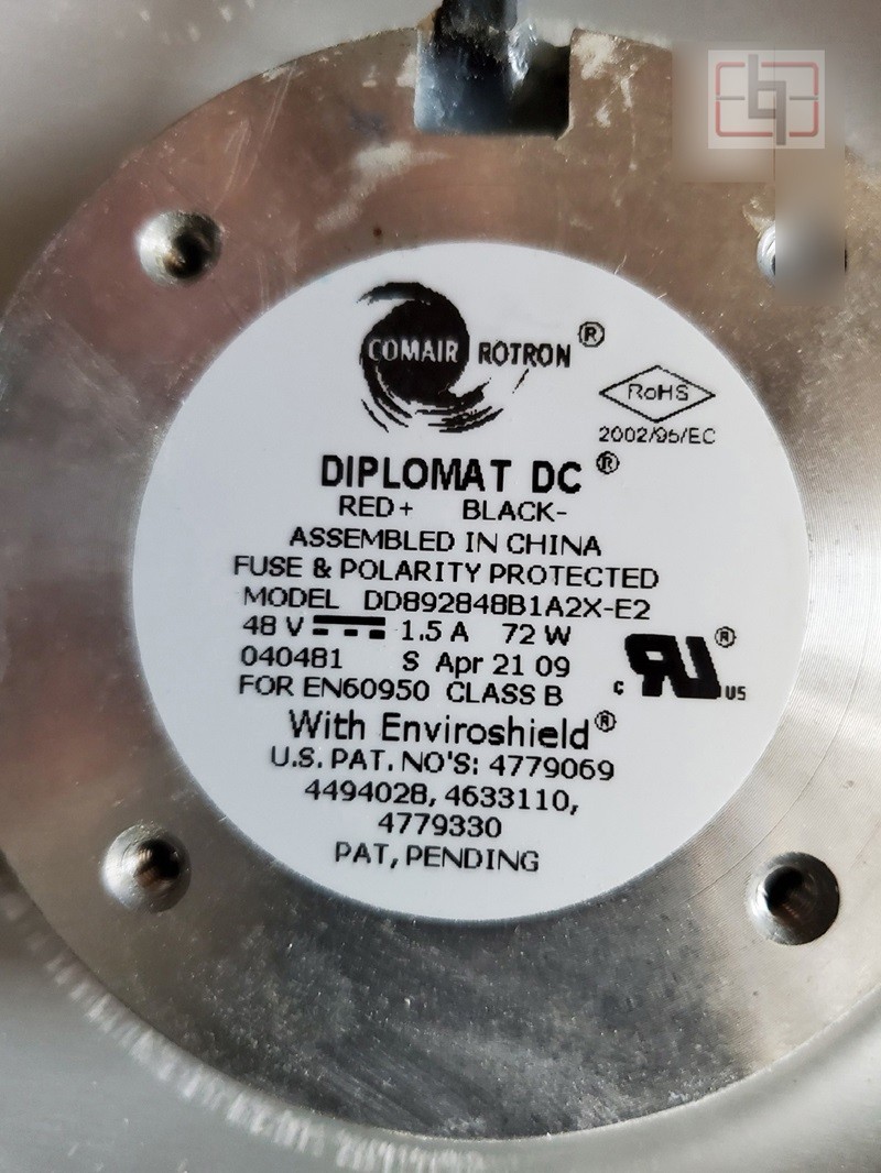 COMAIR ROTRON DD892848B1A2X-E2 48V 1.5A 72W 4 wires Cooling Fan - NEW
