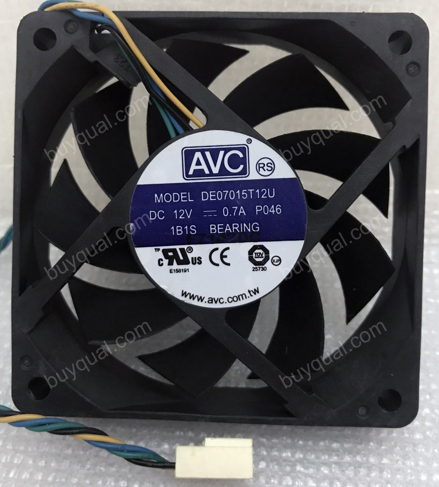 AVC DE07015T12U 12V 0.7A 3wires 4wires AMD Cooling Fan