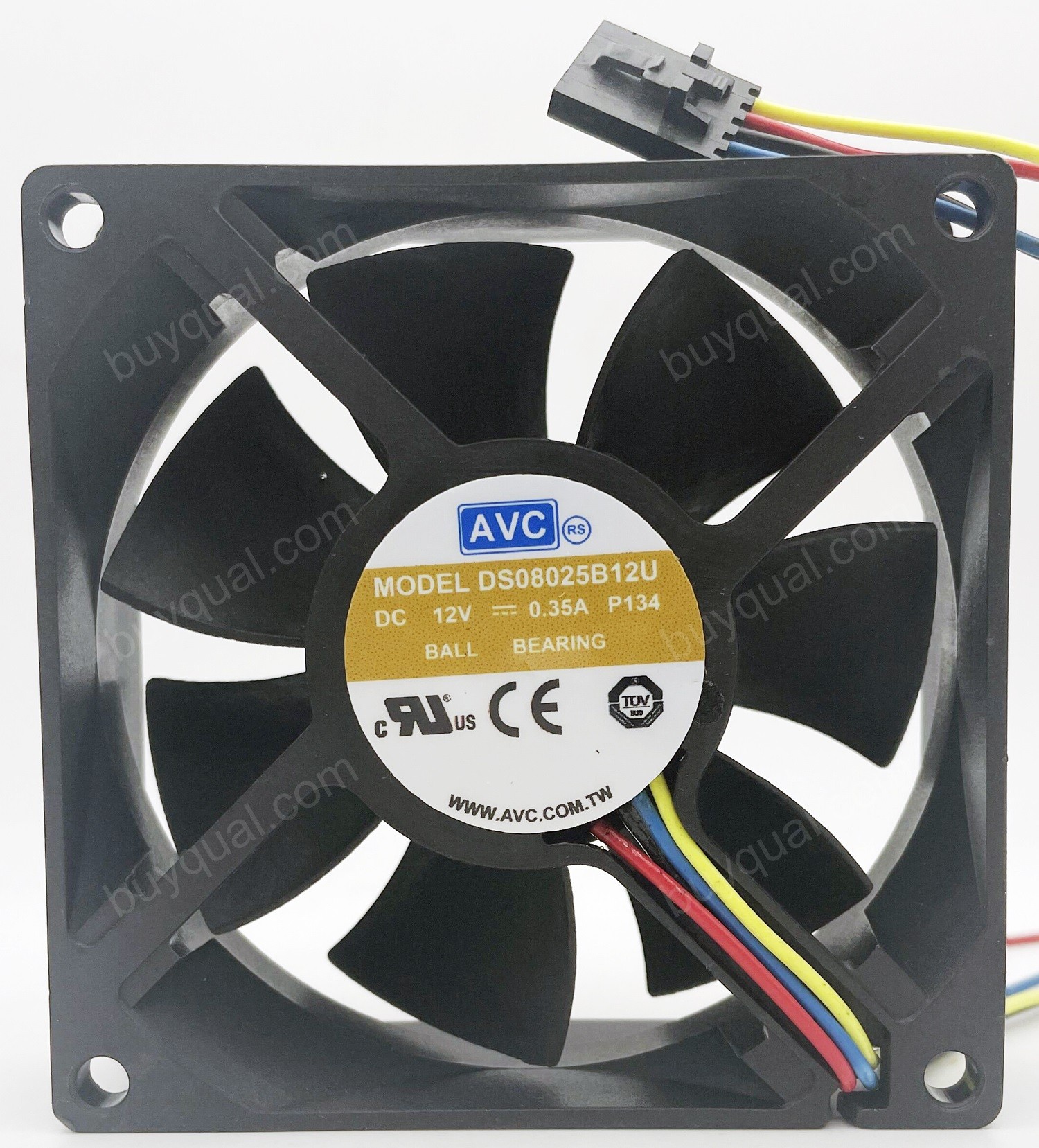 AVC DS08025B12U 12V 0.50A 0.7A 2wires 4wires Cooling Fan - Picture need