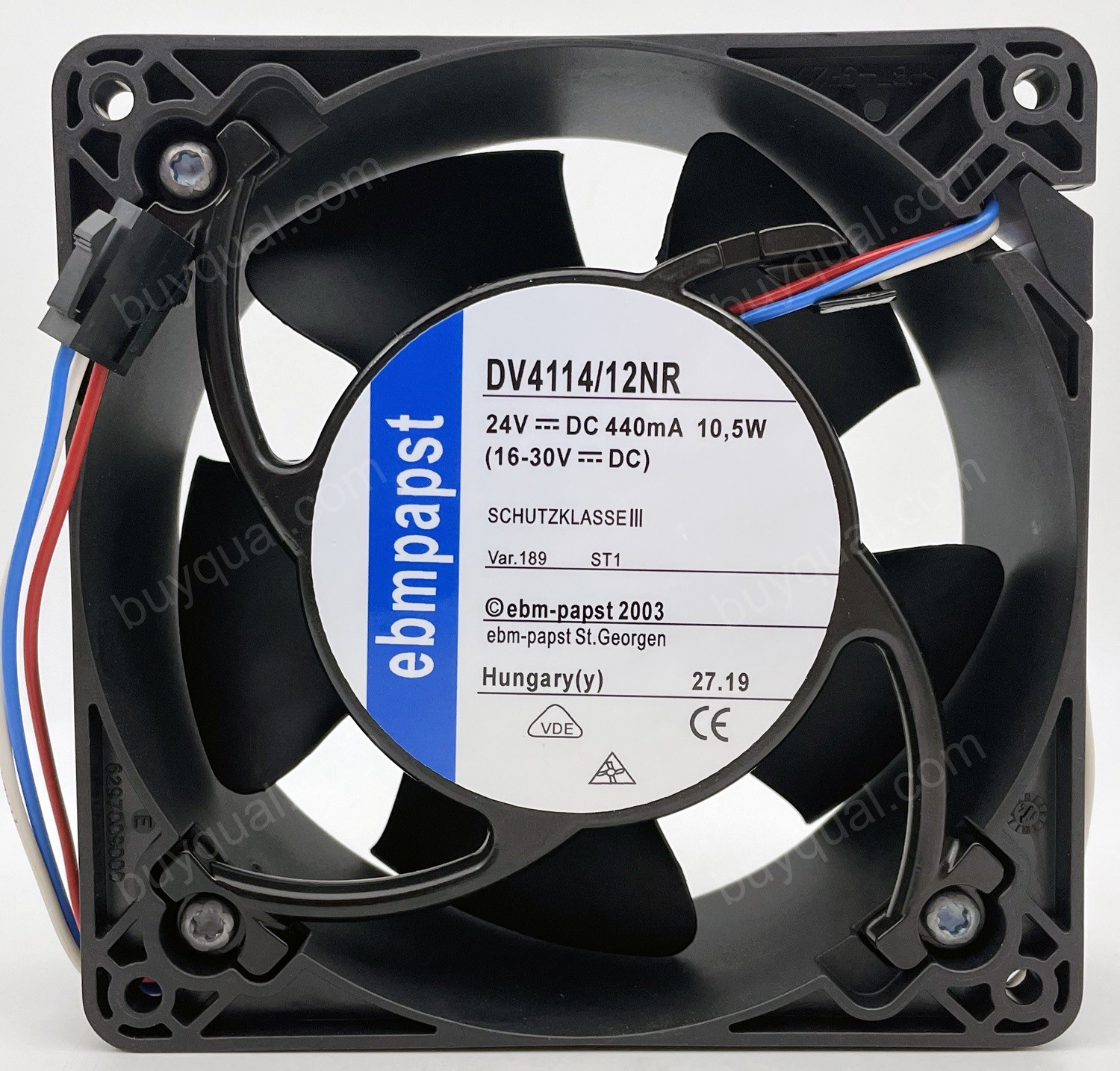 Ebmpapst DV4114/12NR 24V 440MA 10.5W 3wires Cooling Fan