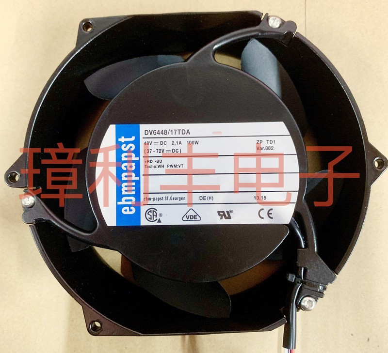 Ebmpapst DV6448/17TDA 48V 86.4W 4wires Cooling Fan