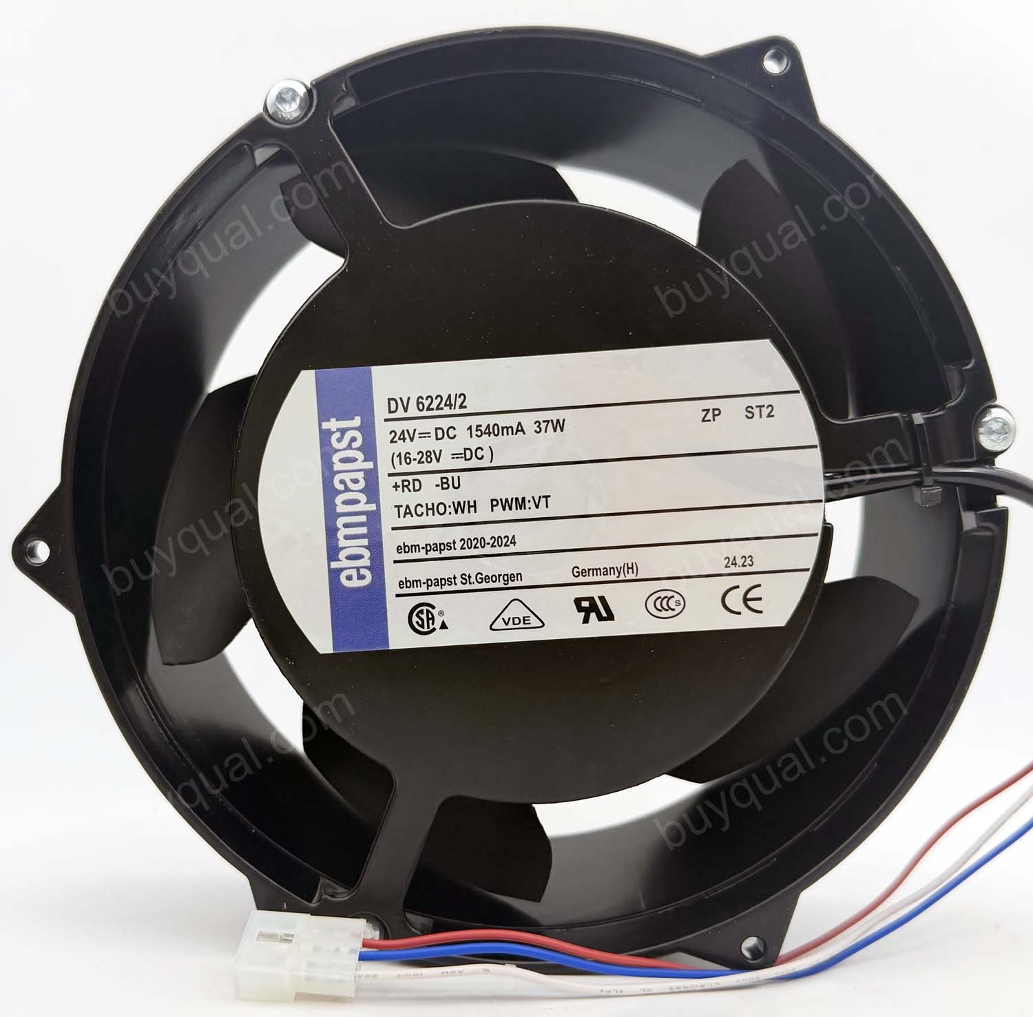 Ebmpapst DV6224/2 6224/2 24V 37W 3wires Cooling Fan