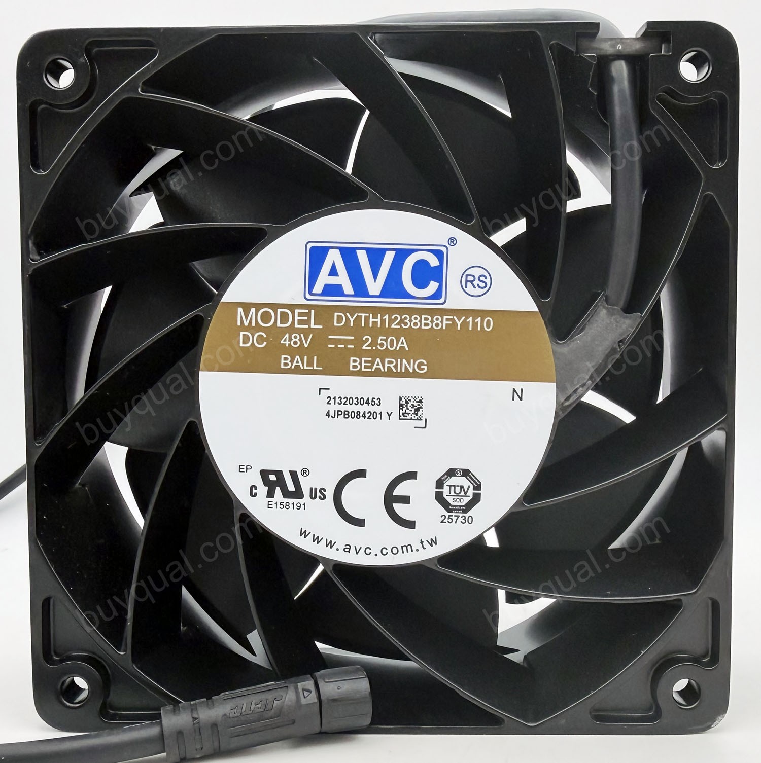 AVC DYTH1238B8FY110 48V 2.50A 4wires Cooling Fan - New