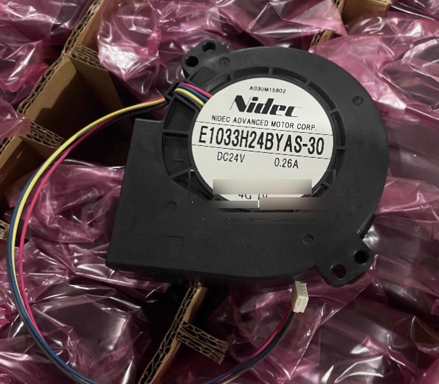 SERVO E1033H24BYAS-30 24V 0.26A 4wires Cooling Fan