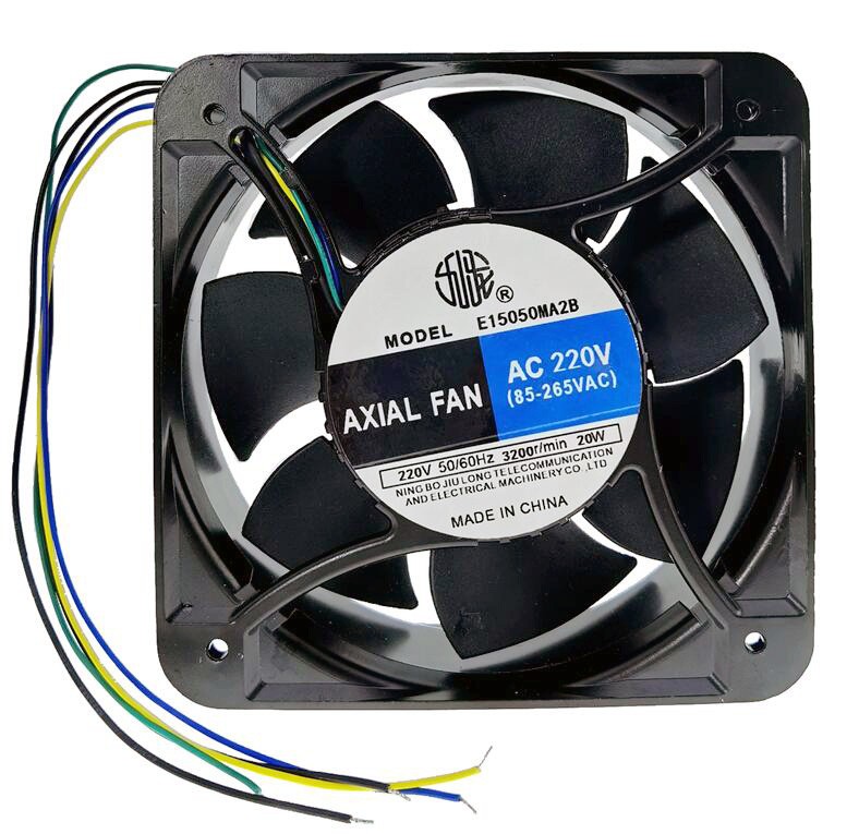 JIULONG E15050MA2B 220V 20W 5wires Cooling Fan