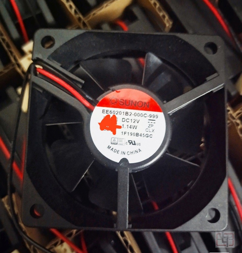SUNON EE60201B2-000C-999 12V 1.14W 2wires Cooling Fan