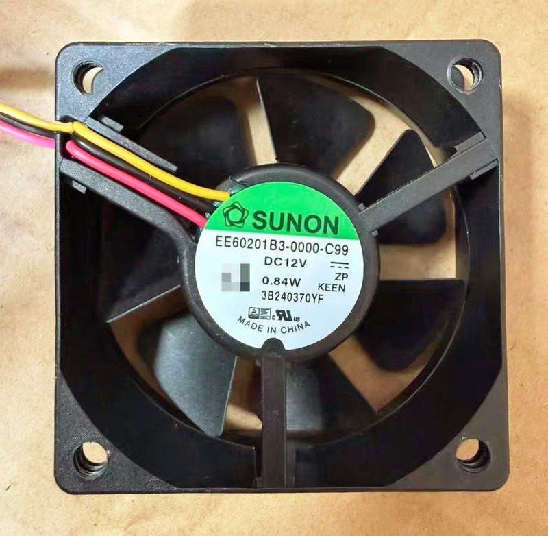 SUNON EE60201B3-0000-C99 12V 0.84W 3wires Cooling Fan