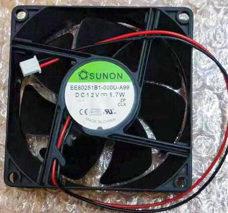Sunon EE80251B1-000U-A99 12V 1.7W 3wires Cooling Fan