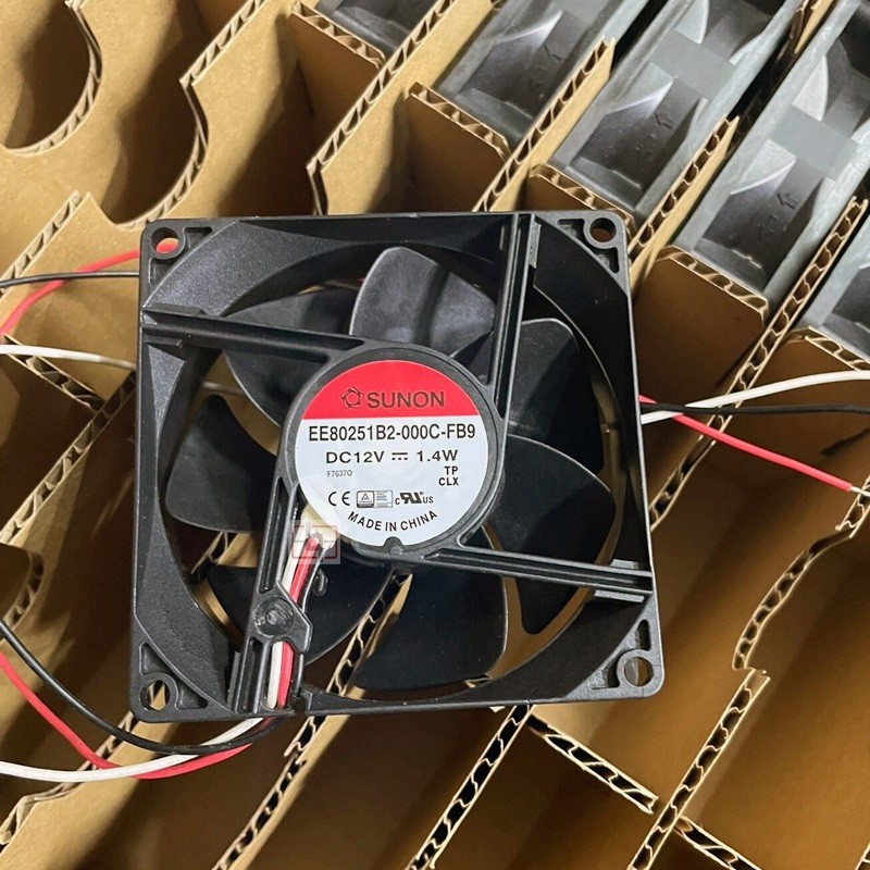 SUNON EE80251B2-000C-FB9 12V 1.4W 3wires Cooling Fan
