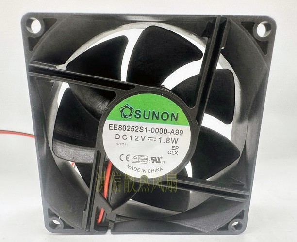SUNON EE80252S1-0000-A99 24V 1.8W 2wires Cooling Fan 