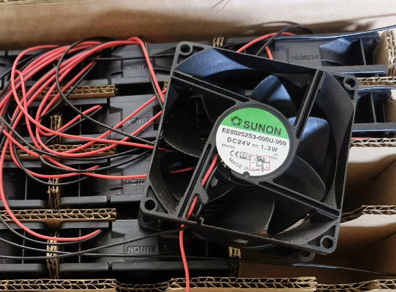 SUNON EE80252S3-000U-999 24V 1.3W 2wires Cooling Fan 