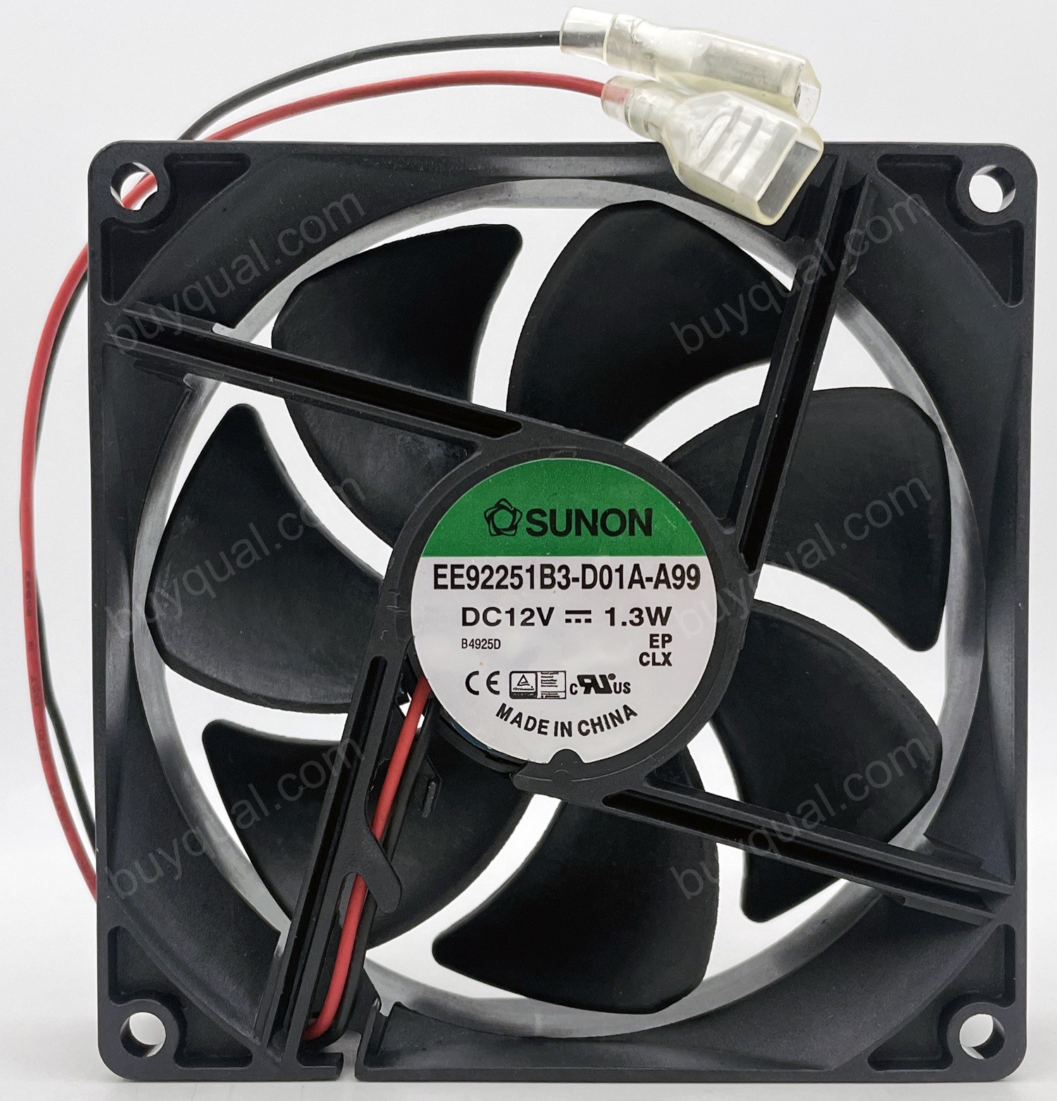 SUNON EE92251B3-D01A-A99 12V 1.3W 2wires Cooling Fan