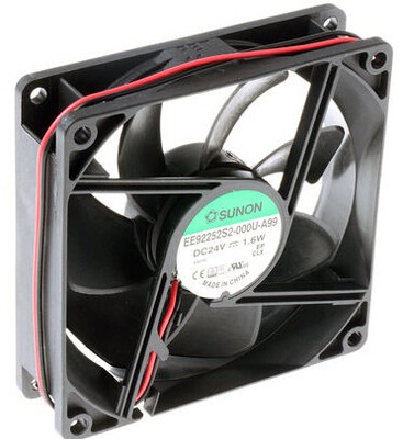 Sunon EE92252S2-000U-A99 24V 1.6W 2wires Cooling Fan 