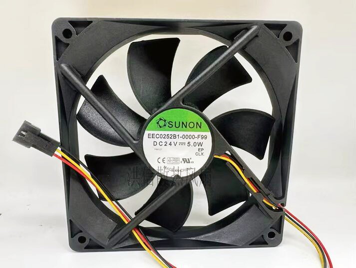SUNON EEC0252B1-0000-F99 24V 5.0W 3wires Cooling Fan