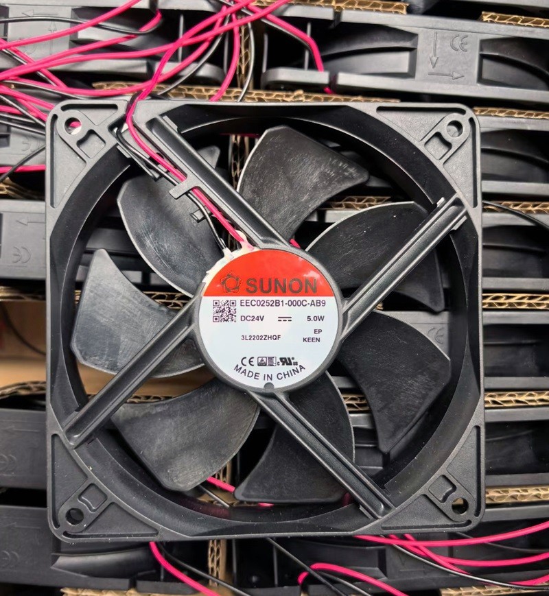SUNON EEC0252B1-000C-AB9 24V 5.0W 2wires Cooling Fan