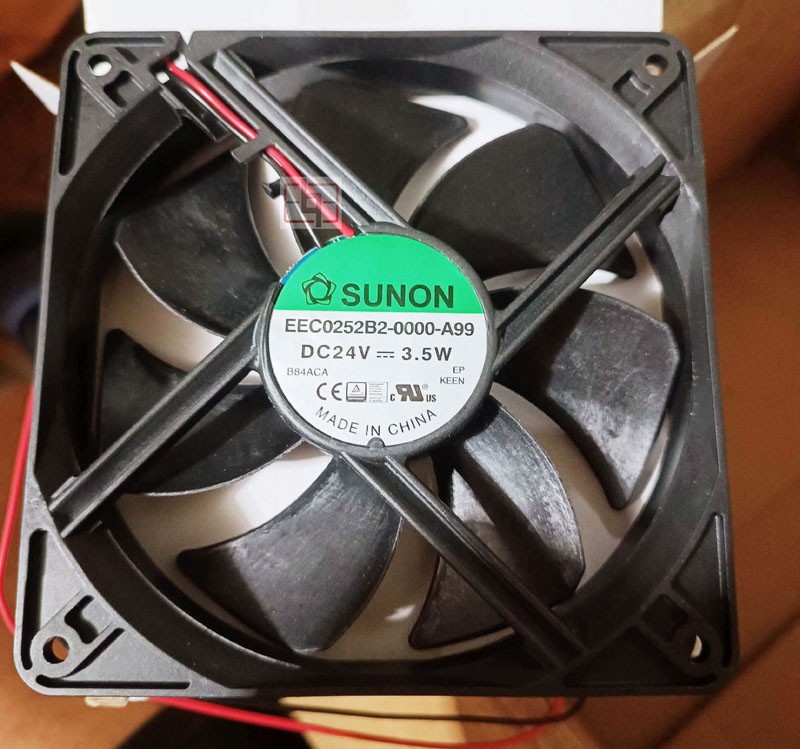 SUNON EEC0252B2-0000-A99 24V 3.5W 2wires Cooling Fan 