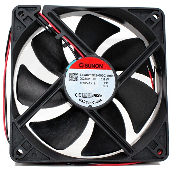Sunon EEC0252B2-000C-A99 24V 3.5W 2wires Cooling Fan 