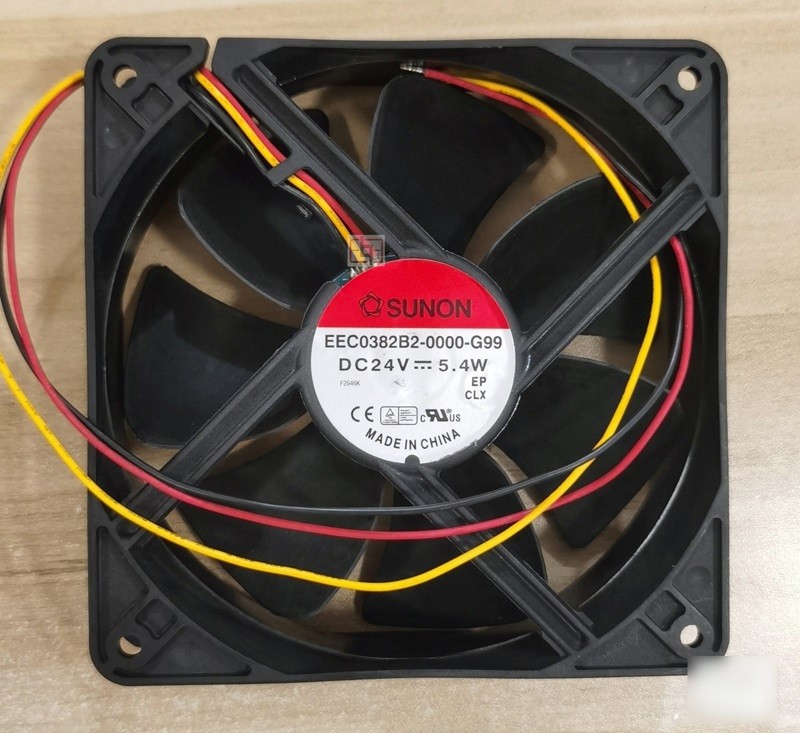 SUNON EEC0382B2-0000-G99 24V 5.4W 3wires Cooling Fan