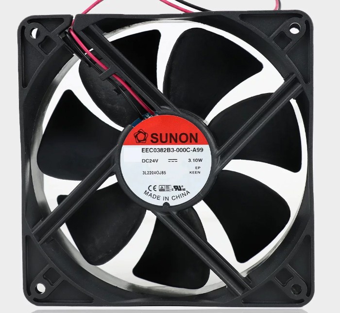 SUNON EEC0382B3-000C-A99 24V 3.1W 2wires Cooling Fan - New