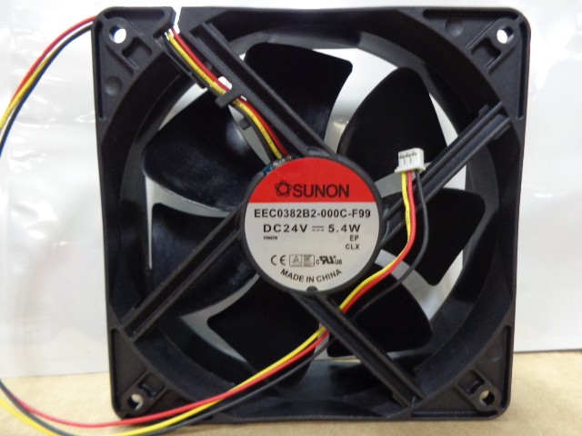 SUNON EEC382B2-000C-F99 24V 5.4W 3wires Cooling Fan