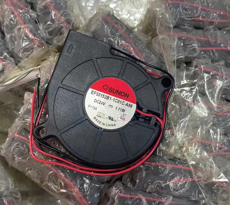 SUNON EF50152B1-1C01C-A99 24V 1.11W 2wires Cooling Fan