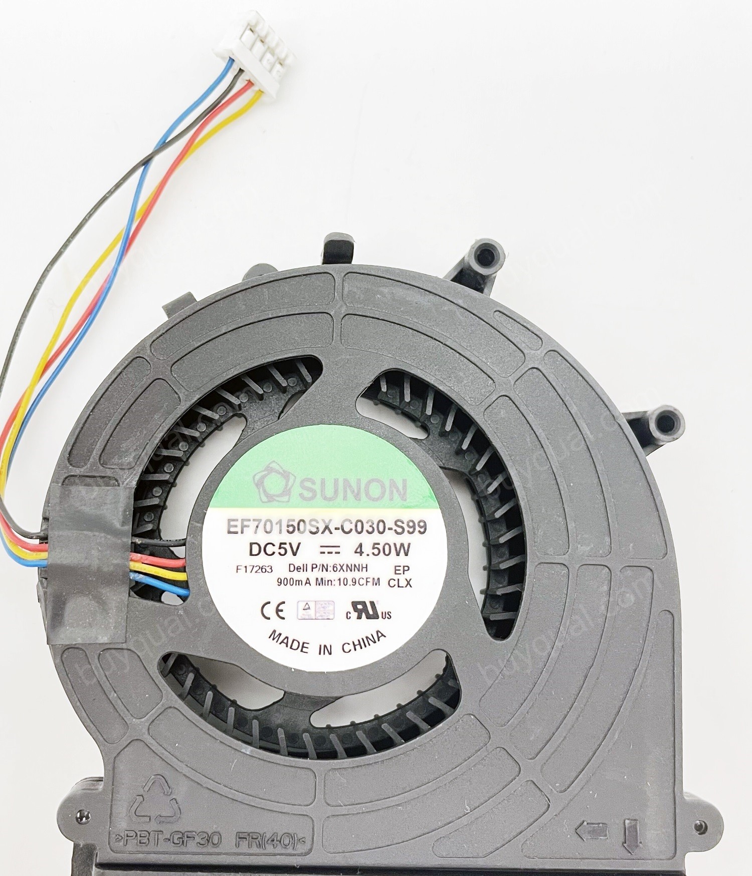 SUNON EF70150SX-C030-S99 5V 4.50W 4wires Cooling Fan