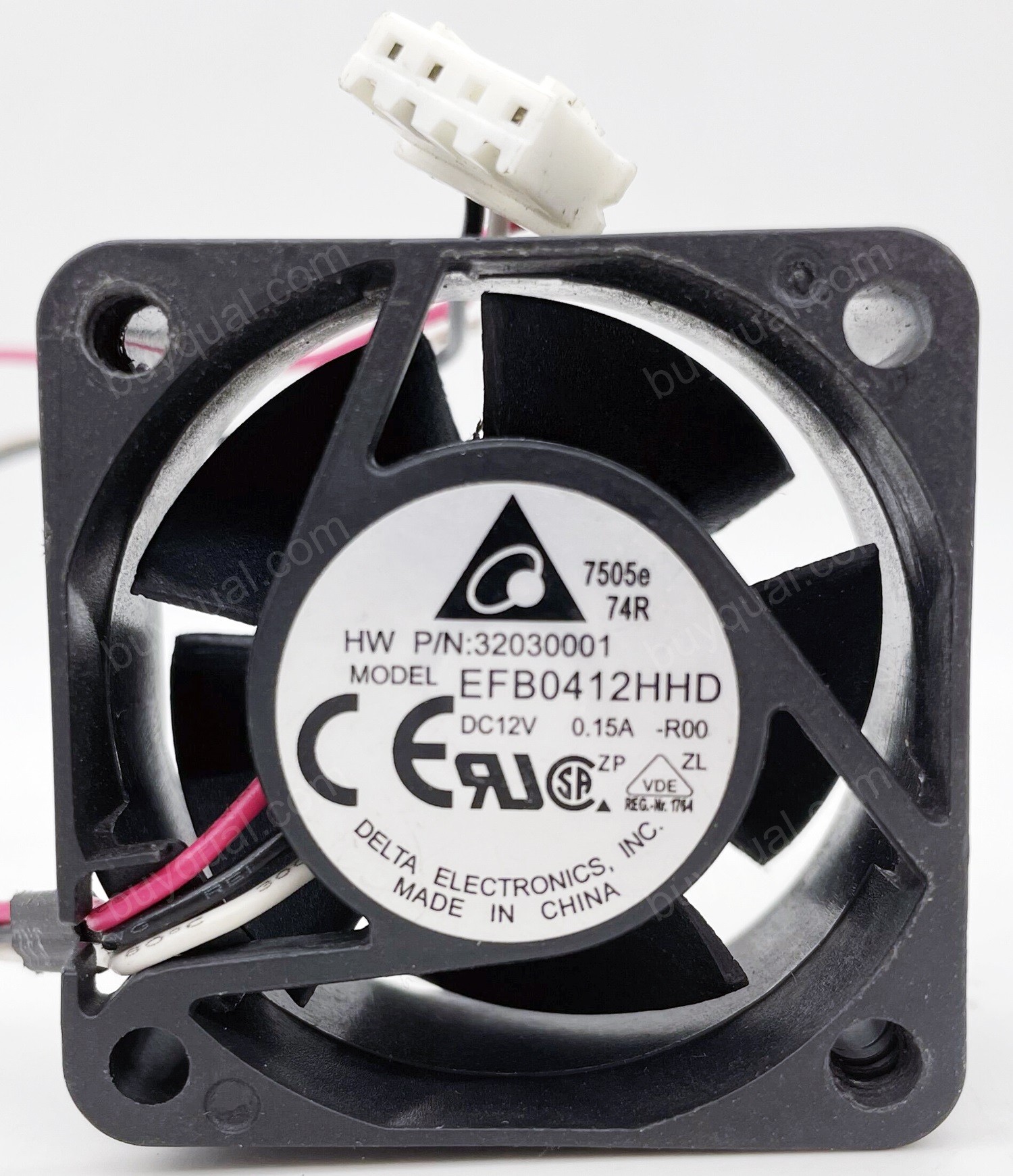 DELTA EFB0412HHD EFB0412HHD-R00 12V 0.15A 3wires Cooling Fan