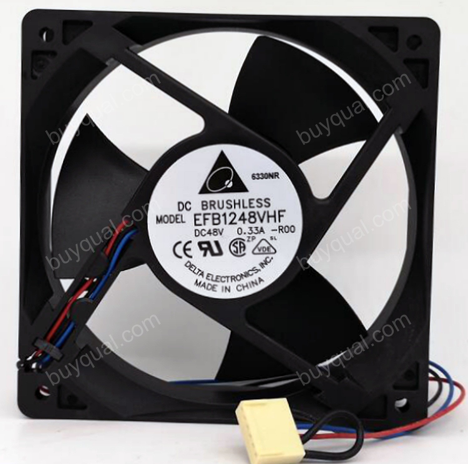 Delta EFB1248VHF EFB1248VHF-R00 48V 0.33A 3wires 4wires Cooling Fan