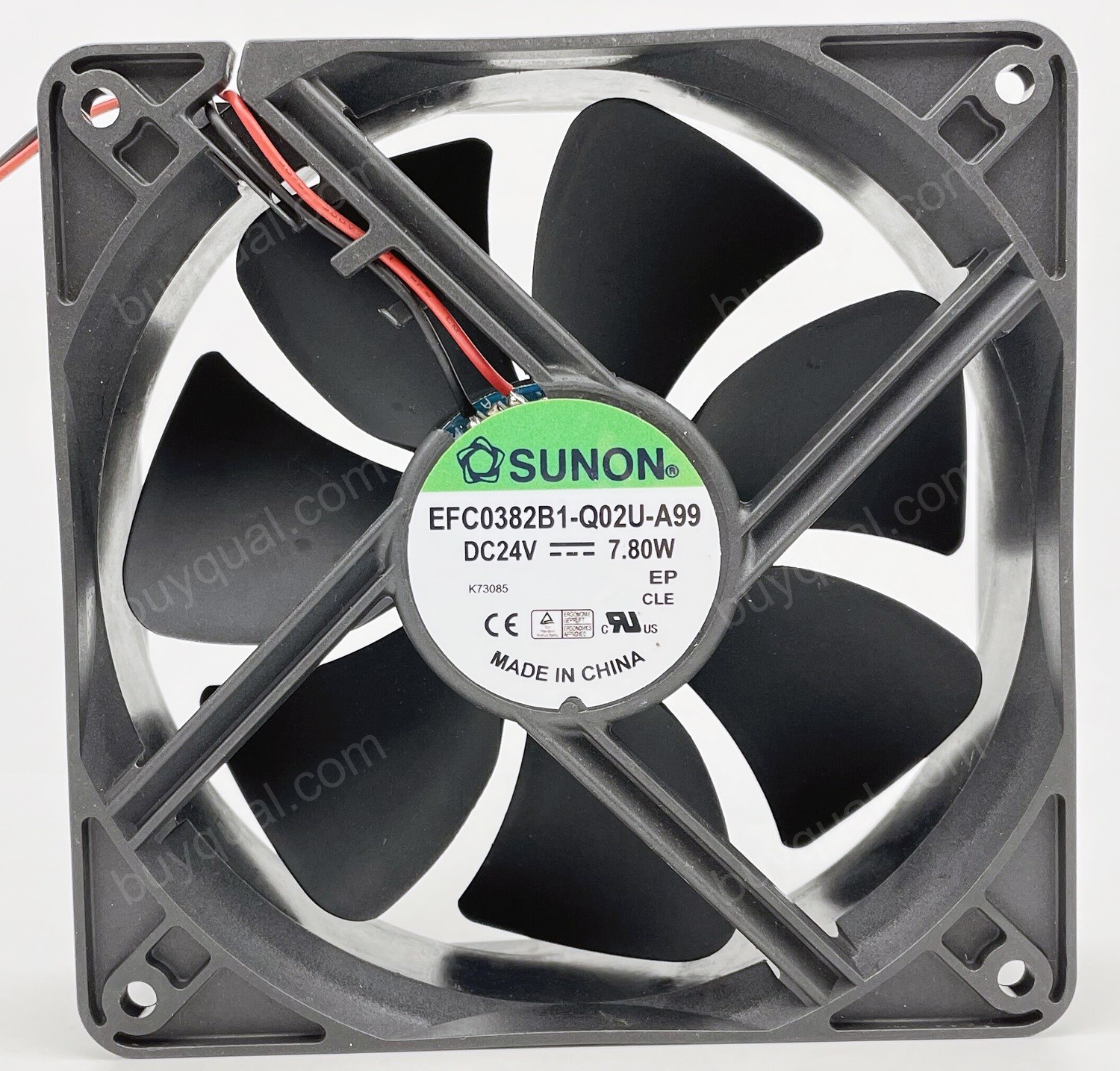 Sunon EFC0382B1-Q02U-A99 24V 7.80W 2wires Cooling Fan 
