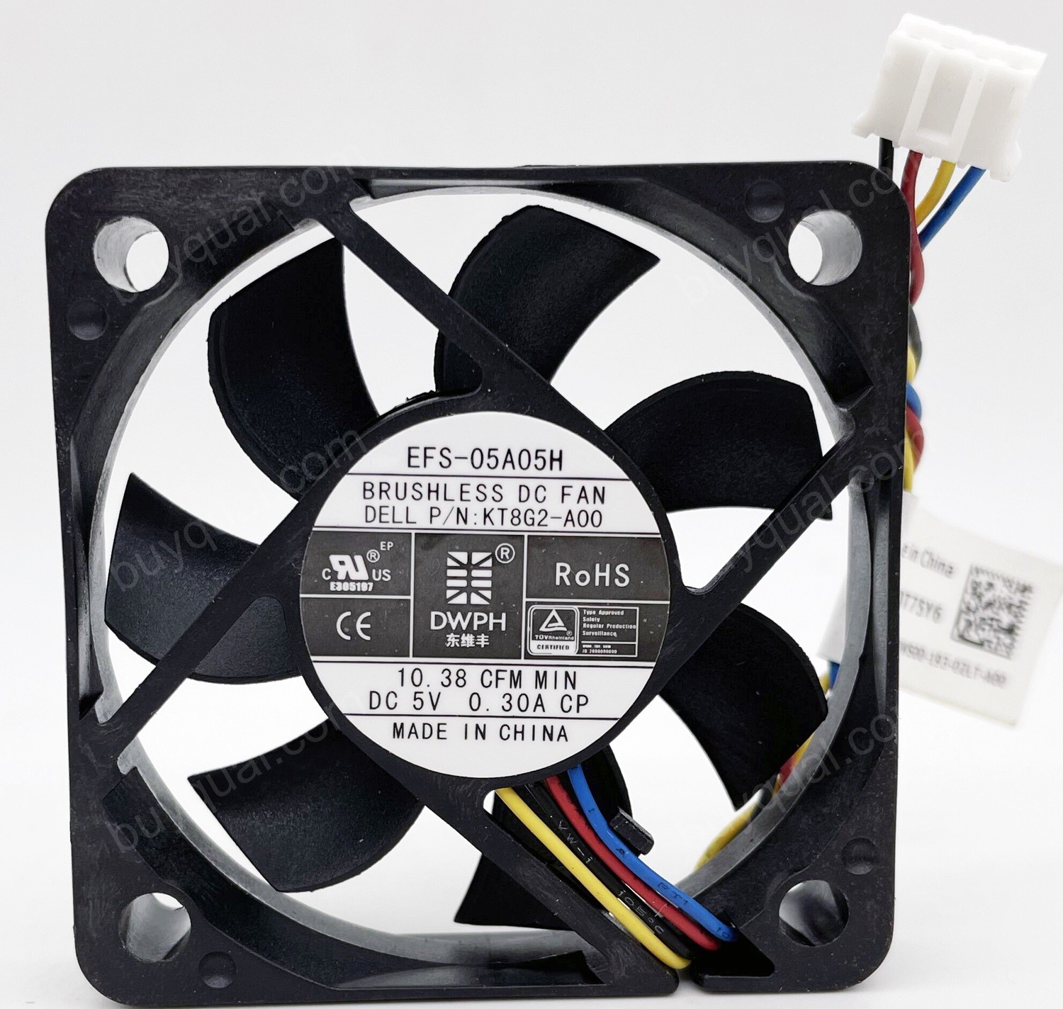 DWPH EFS-05A05H KT8G2-A00 5V 0.30A 4wires Cooling Fan