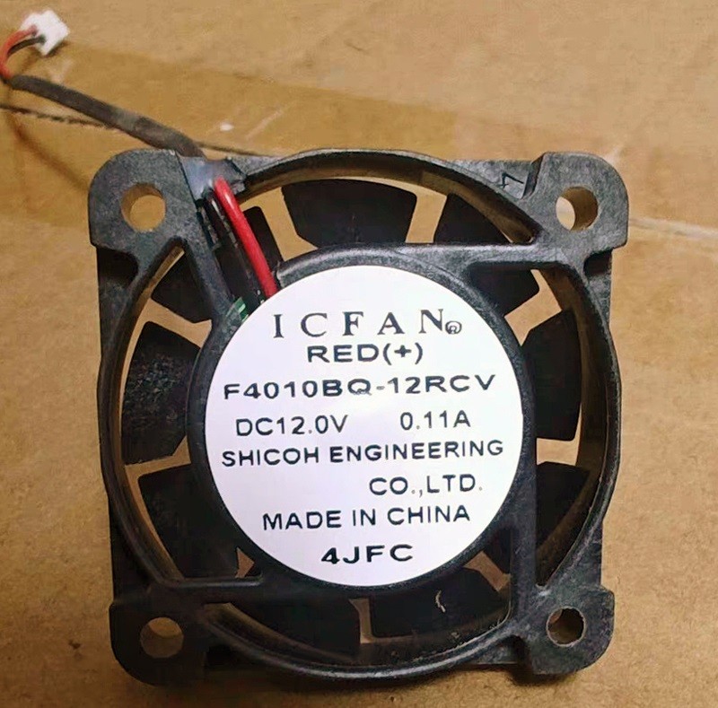 ICFAN F4010BQ-12RCV 12V 0.11A 2wires Cooling Fan