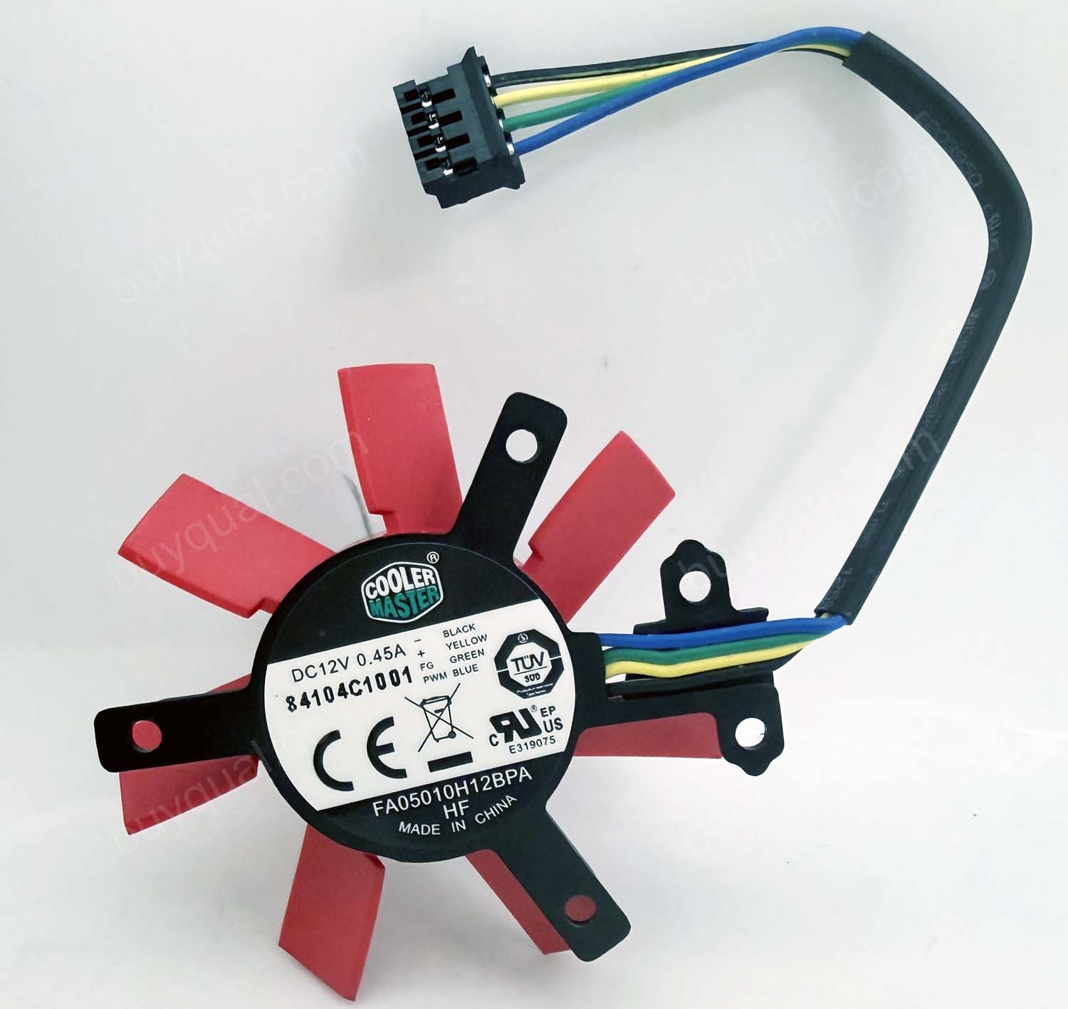 Cooler master FA05010H12BPA 12V 0.45A 4wires Cooling Fan