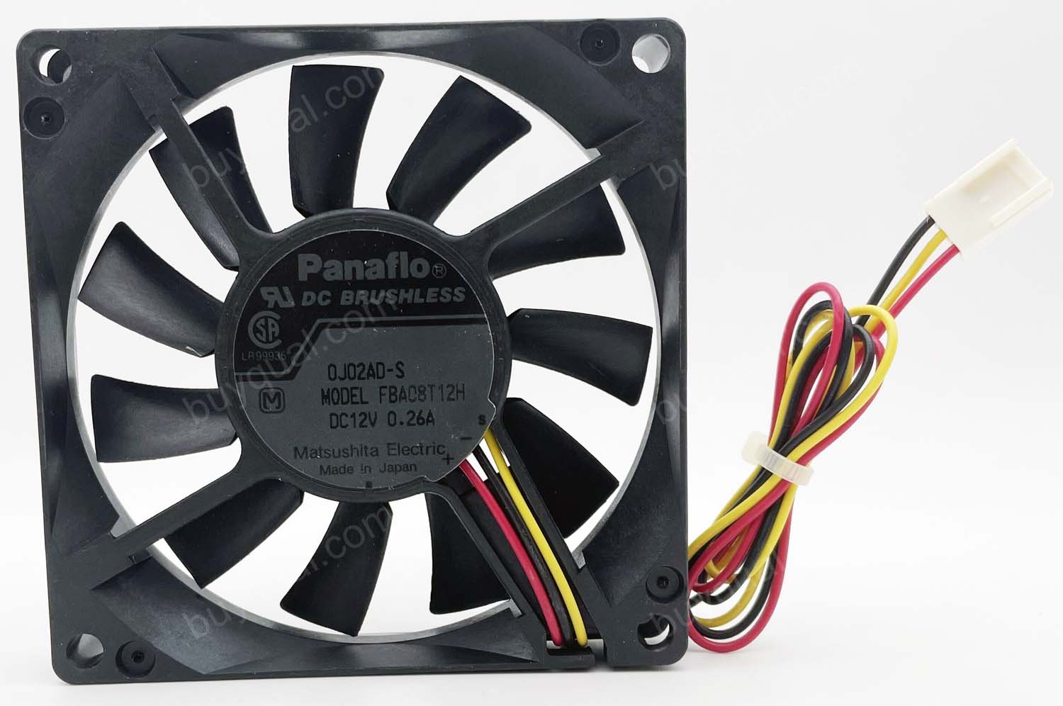 NMB FBA08T12H 12V 0.26A 2wires 3wires Cooling Fan