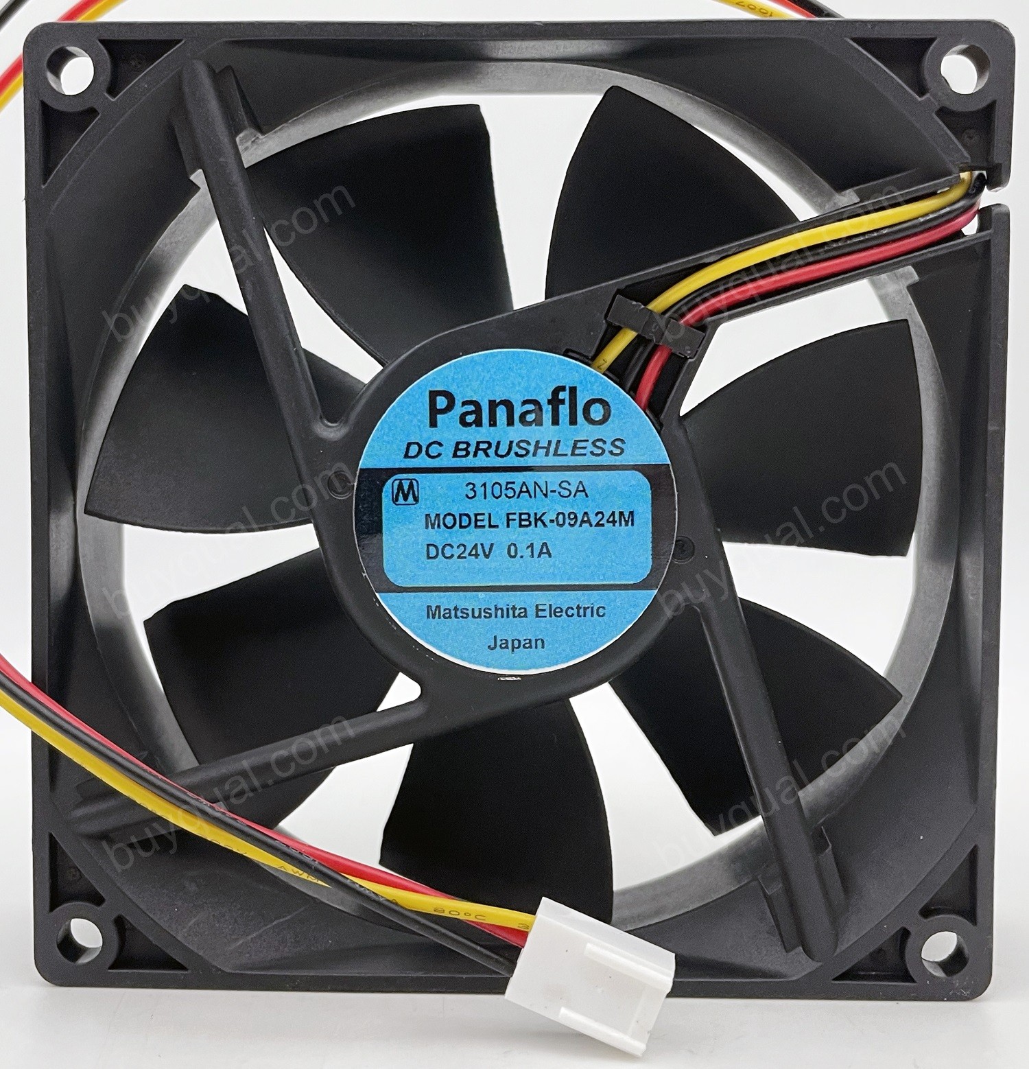 Panaflo FBK-09A24M 24V 0.1A 3wires Cooling Fan