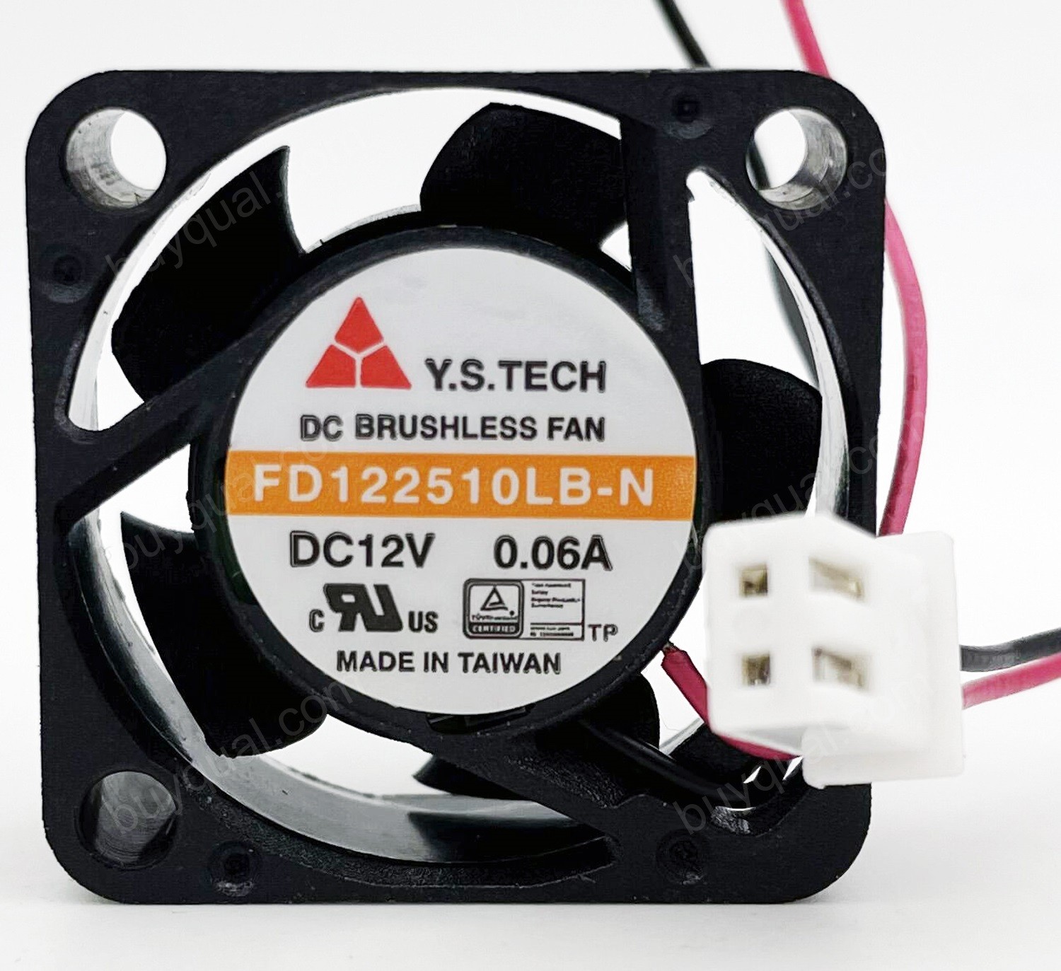 Y.S.TECH FD122510HB FD122510LB-N 12V 0.065A 2wires Cooling Fan
