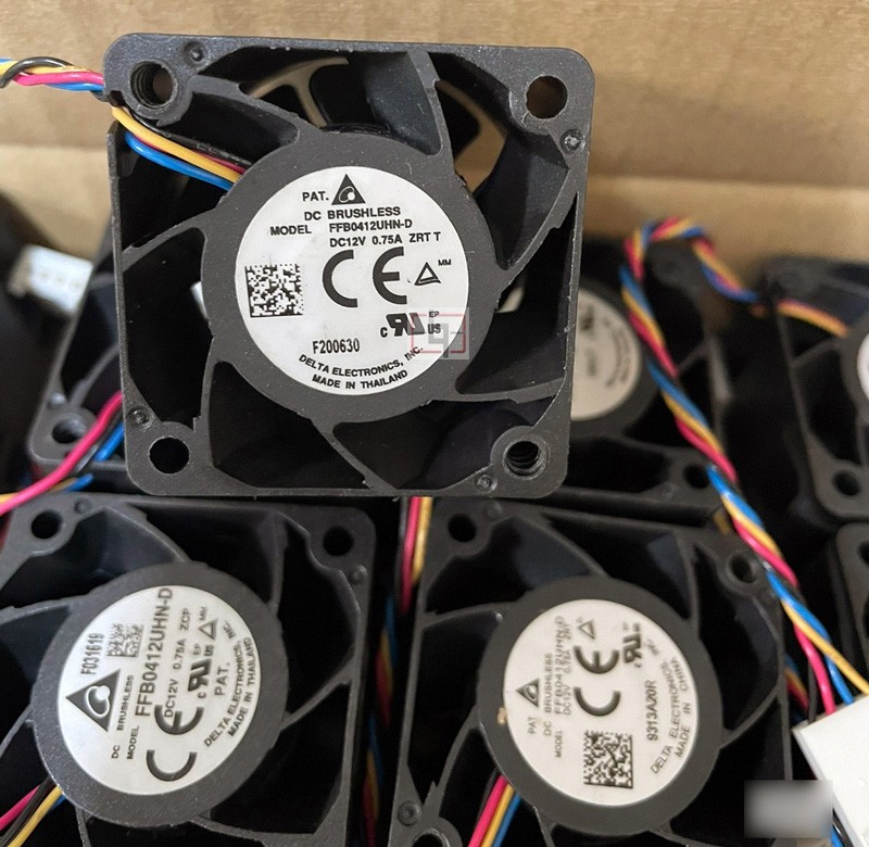 Delta FFB0412UHN-D 12V 0.75A 4wires Cooling Fan 