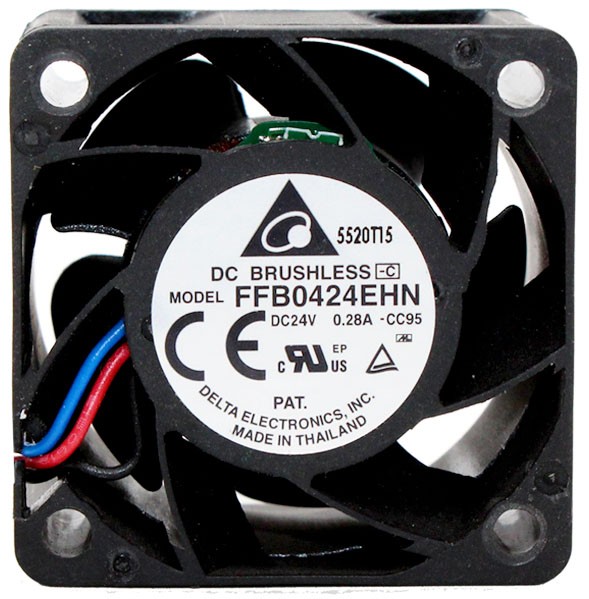 Delta FFB0424EHN 24V 0.28A 3wires Cooling Fan 
