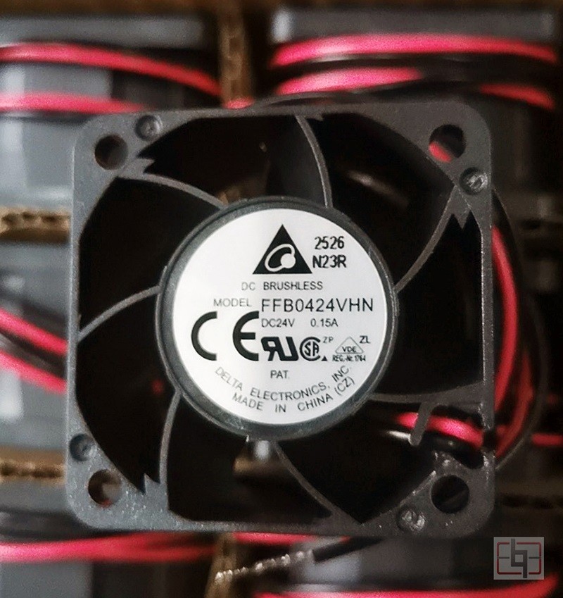 DELTA FFB0424VHN 24V 0.15A 2wires Cooling Fan