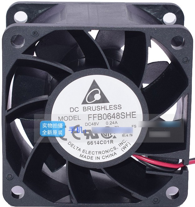 DELTA FFB0648SHE 48V 0.24A 2wires 3wires 4wires Cooling Fan - Pciture need