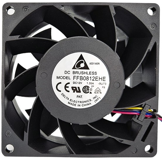 DELTA FFB0812EHE-9U73 12V 1.35A 4wires Cooling Fan 