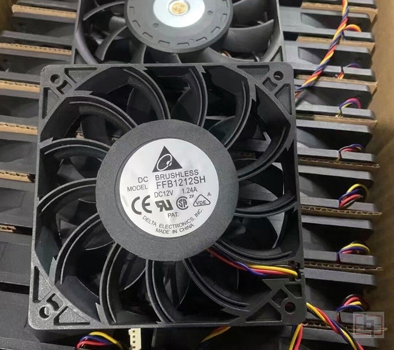 DELTA FFB1212SH 12V 1.24A 3wires 4wires Cooling Fan