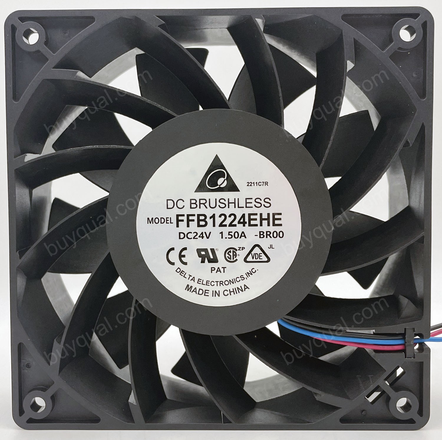 DELTA FFB1224EHE -R00 -F00 -BR00 24V 1.5A 3wires Cooling Fan