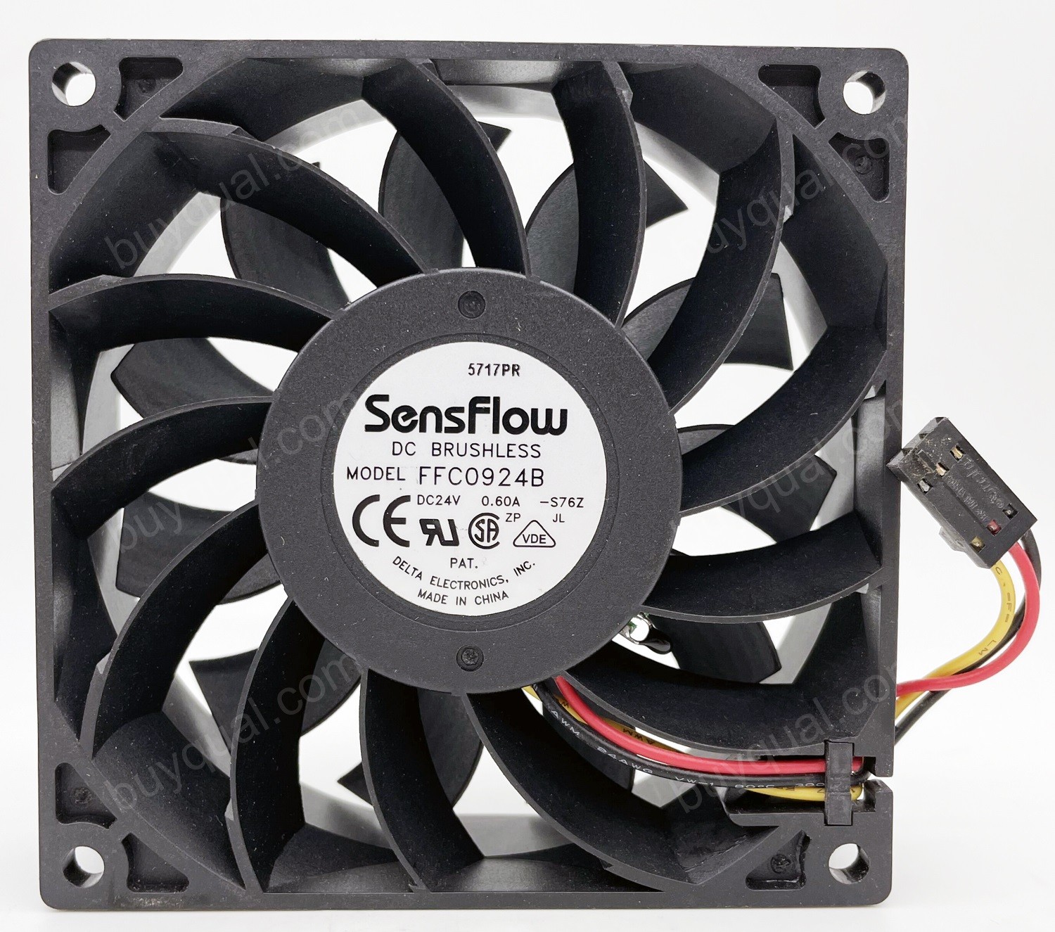 Delta FFC0924B 24V 0.6A 3wires Cooling Fan
