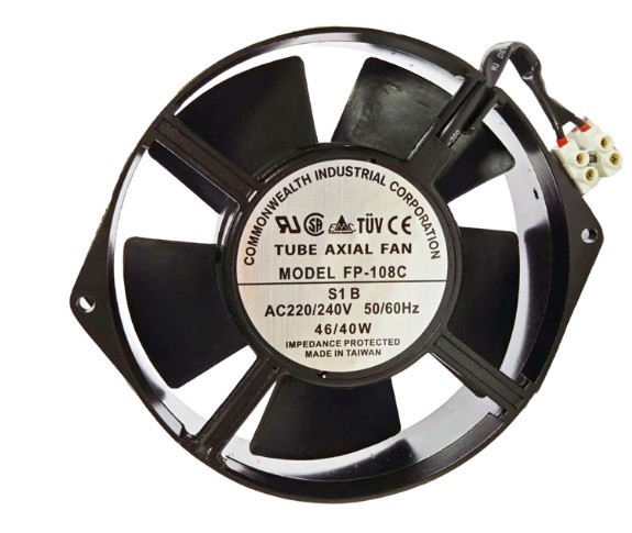 Commonwealth FP-108C S1B 240V 46/40W 2wires Cooling Fan 