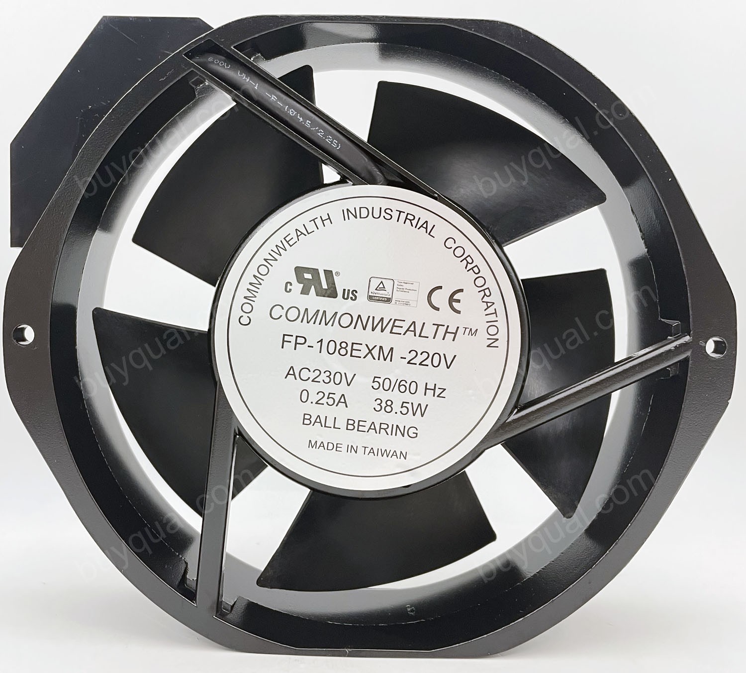 COMMONWEALTH FP-108EXM FP-108EXM-220V FP-108EXMHP 220V 0.25A 38.5W Cooling Fan - Original New